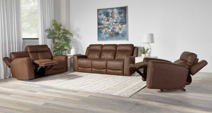 Calgary Power Reclining Leather Living Room Collection
