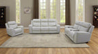 Calgary Power Reclining Leather Living Room Collection, 91.5" W