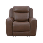 Calgary Power Reclining Leather Living Room Collection, 91.5" W