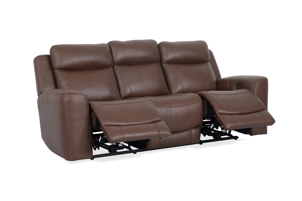 Calgary Power Reclining Leather Living Room Collection, 91.5" W