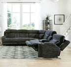Dalton Power Reclining Sectional Collection, 129" W