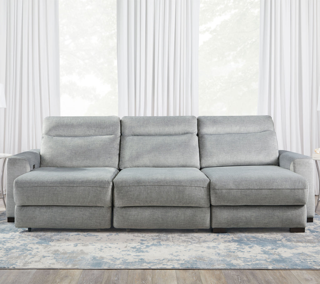 Elliot Power Sliding Sectional, 115" W