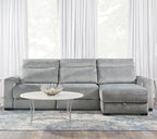 Elliot Power Sliding Sectional, 115" W