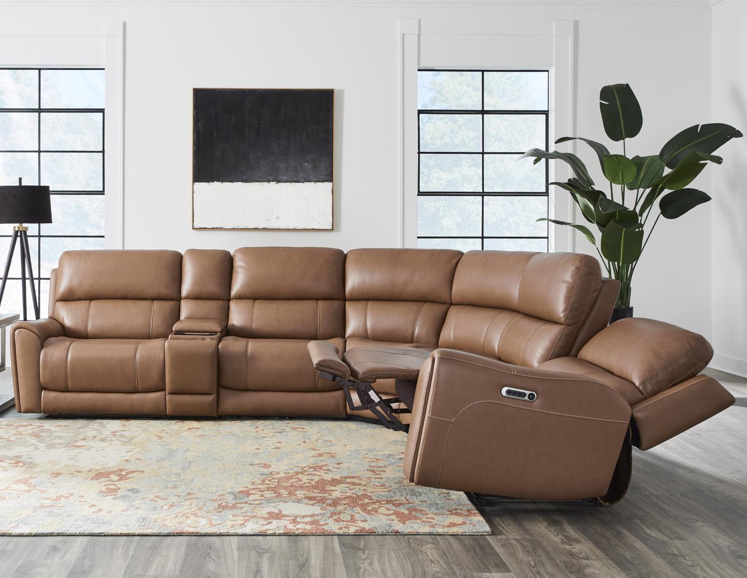 Hancock Zero Gravity Power Reclining Sectional Collection, 135" W