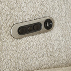 Modesto Buttercream Power Reclining Sectional Collection, Cream Finish