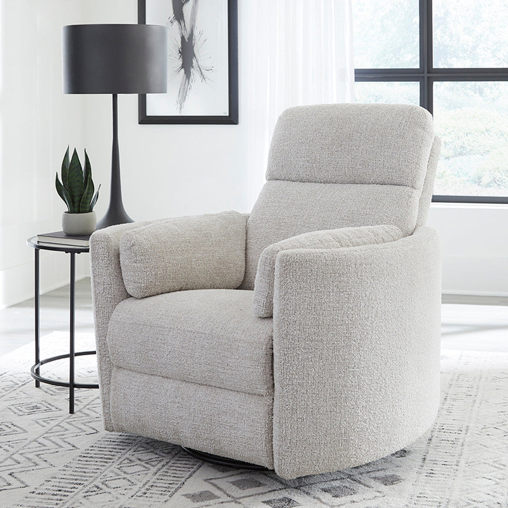 Radius Manual Swivel Glider Recliner, 41" W
