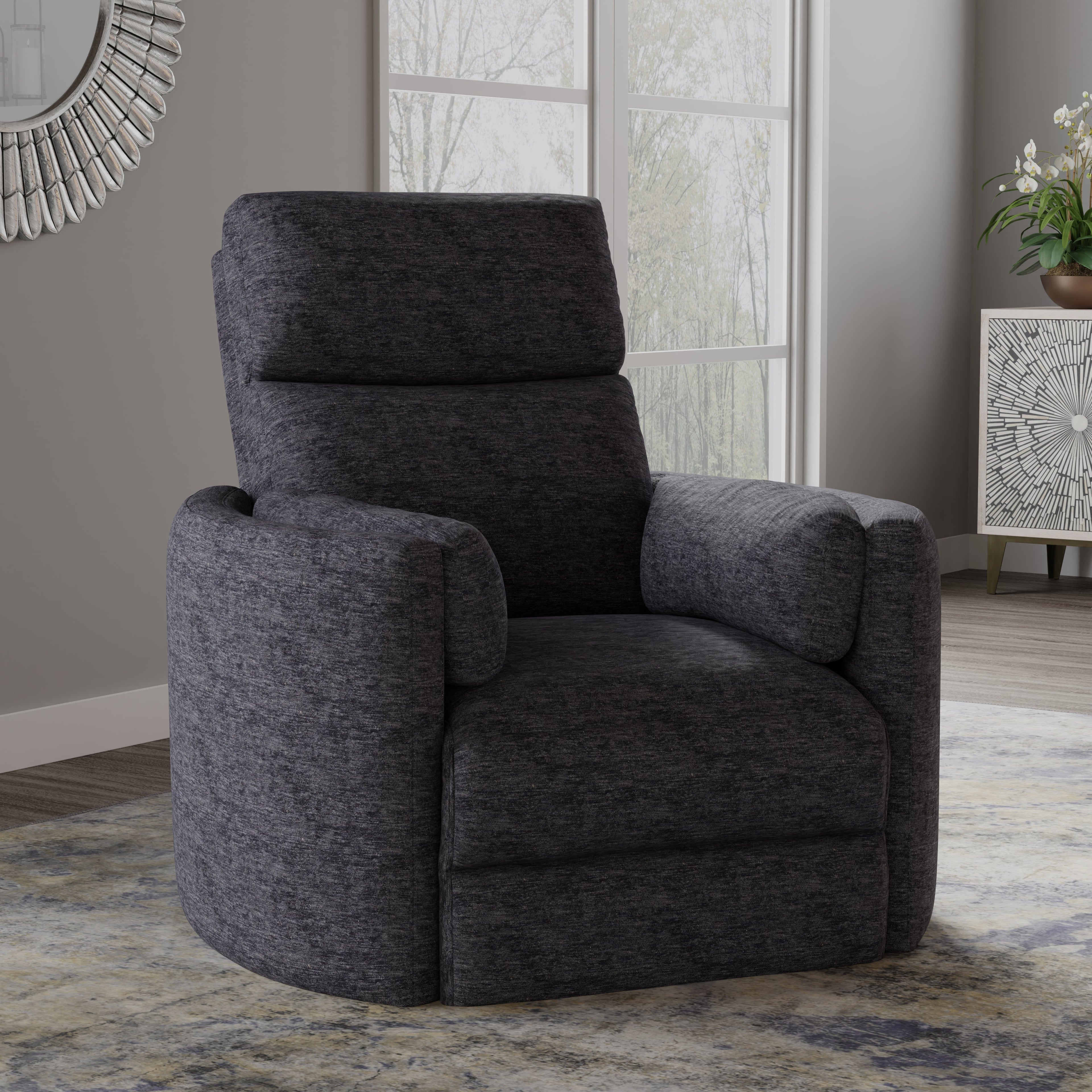 Radius Power Swivel Glider Recliner, 41" W