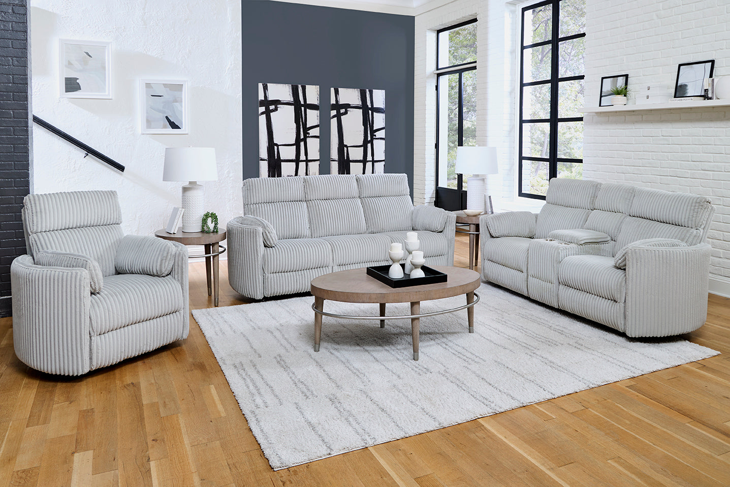 Radius Power Reclining Living Room Collection