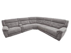 Richland Power Reclining Sectional Collection, Grey Finish