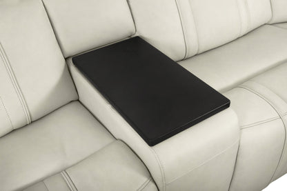 Sausalito Zero-Gravity Immersive Audio Power Reclining Leather Sectional Collection