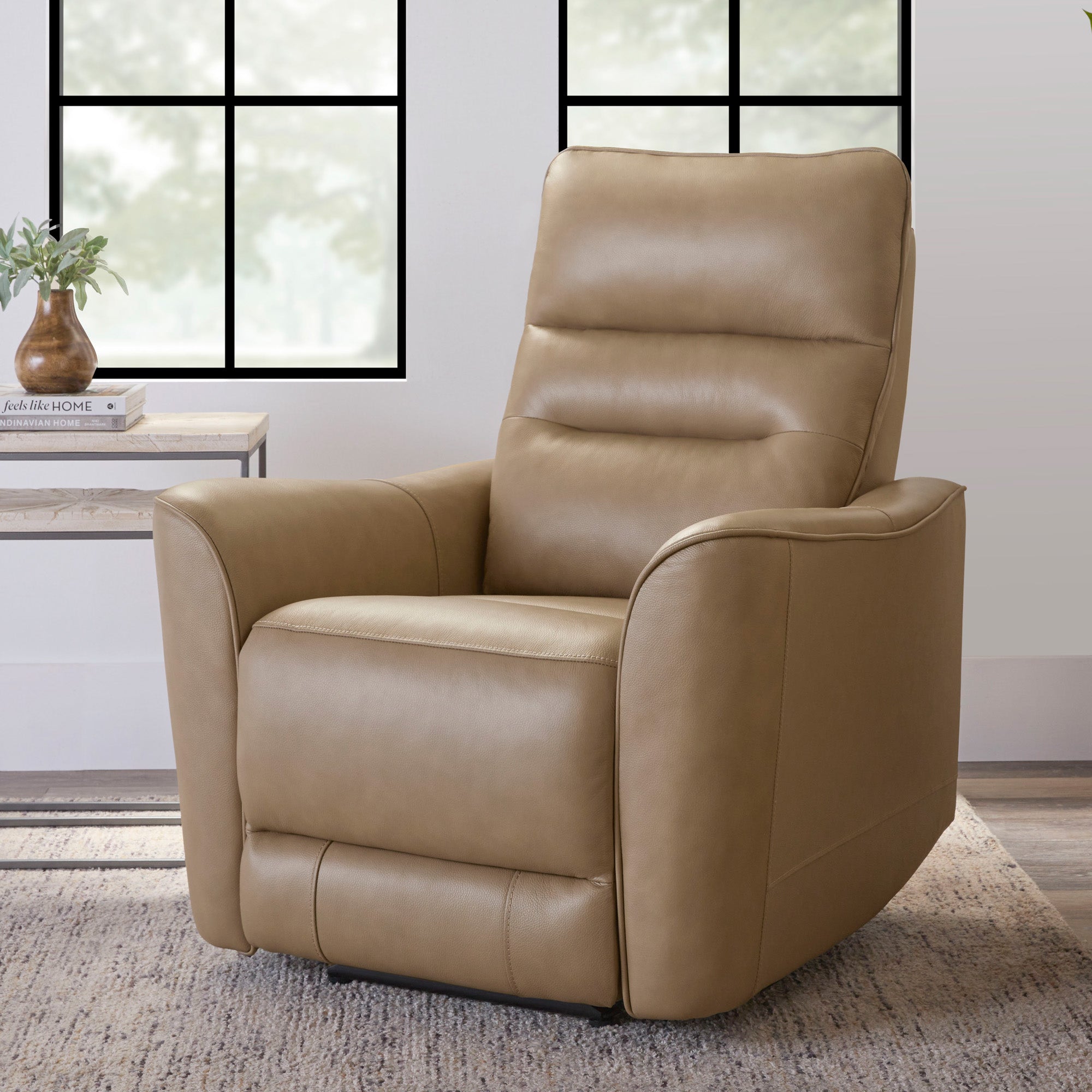Taylor Zero Gravity Power Leather Recliner Collection, 36" W