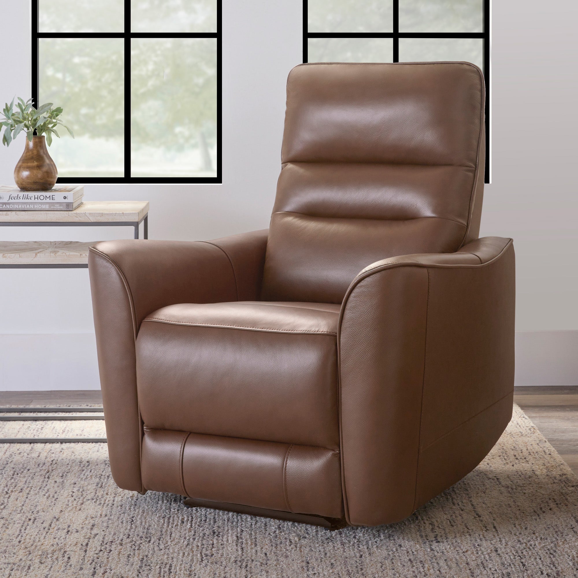 Taylor Zero Gravity Power Leather Recliner Collection, 36" W