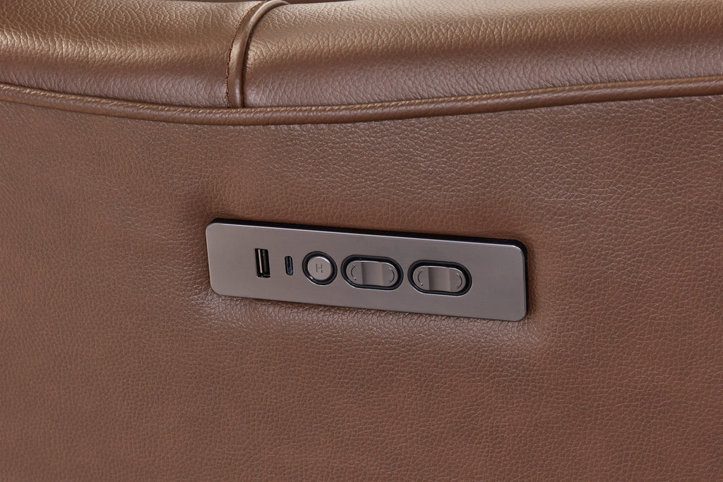 Taylor Zero Gravity Power Leather Recliner Collection, 36" W