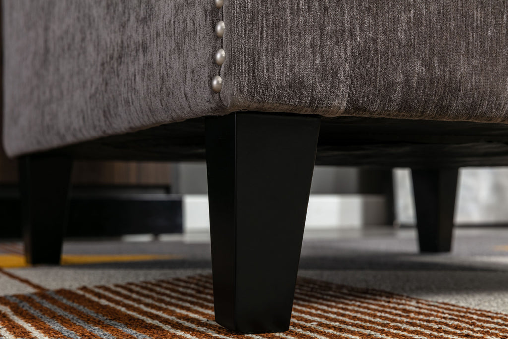 Maya Accent Chair, Grey Finish