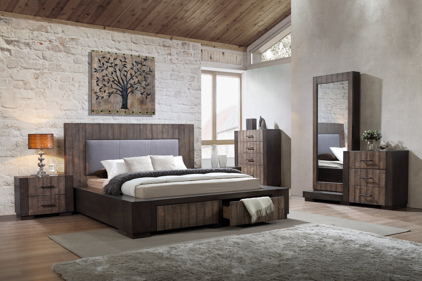 Pleven Storage Bedroom Collection