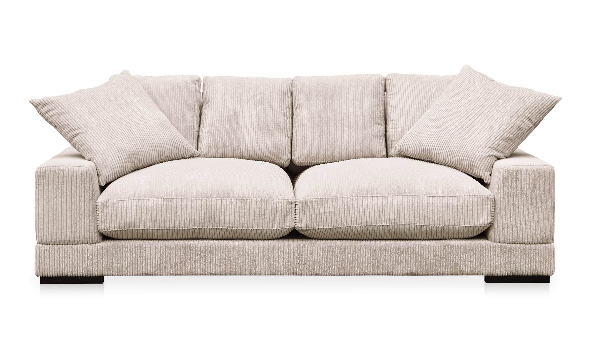 Plunge Sofa Cappuccino, 92.0" W