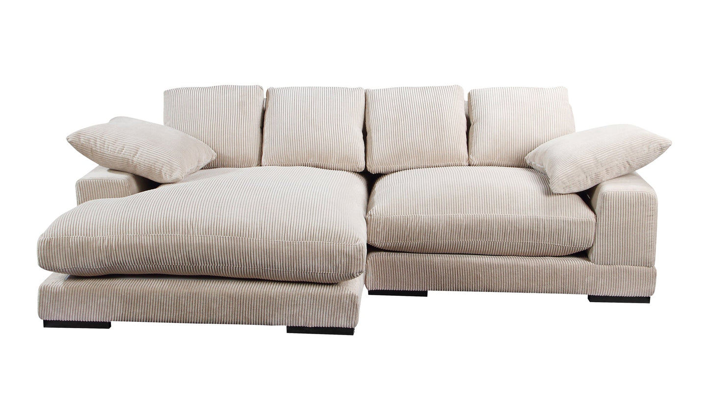 Plunge Sectional Cappuccino
