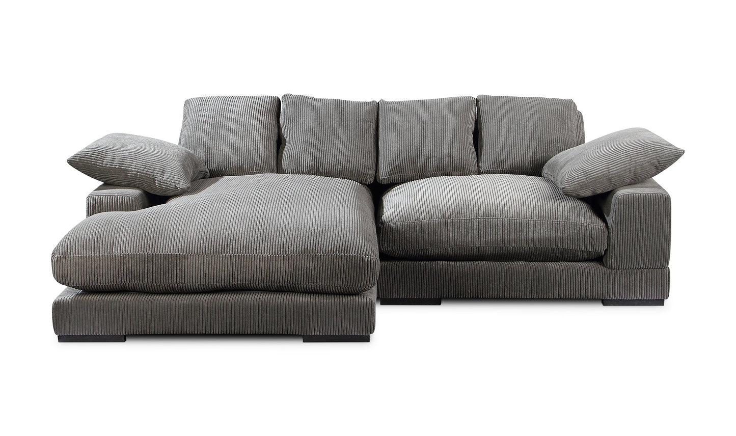 Plunge Sectional Dark Grey