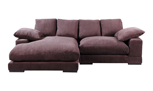 Plunge Sectional Dark Brown
