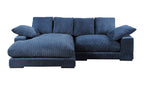 Plunge Sectional Blue, 106.0" W
