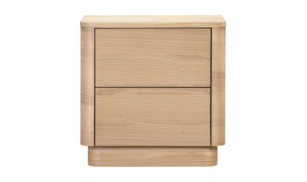 Round Off Oak Bedroom Collection, 64.0" W