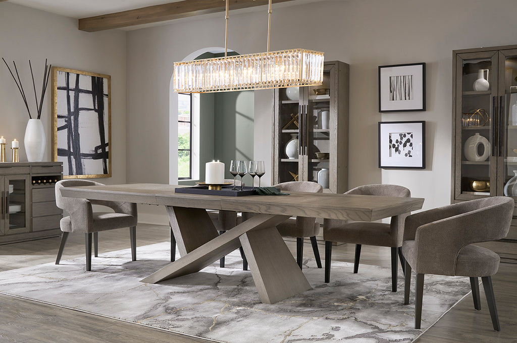 Pure Modern Dining Collection, 112" W