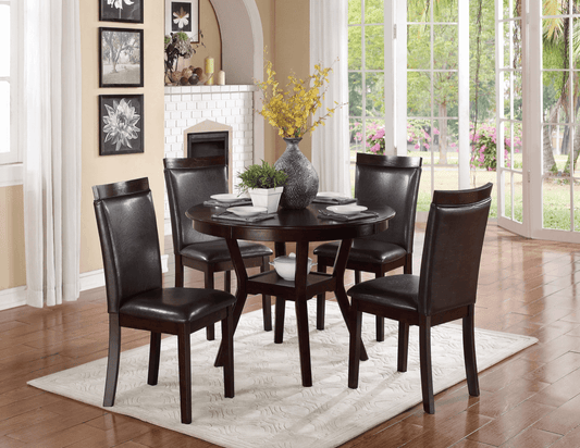 Shankmen 5 Pc. Round Dining Set