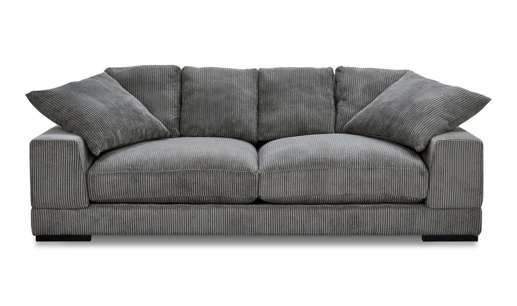 Plunge Sofa Charcoal, 92.0" W