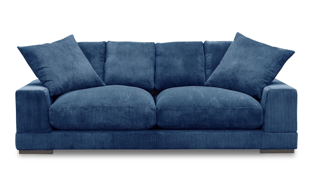 Plunge Sofa Navy, 92.0" W
