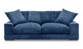 Plunge Sofa Navy, 92.0" W