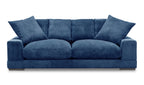 Plunge Sofa Navy, 92.0" W