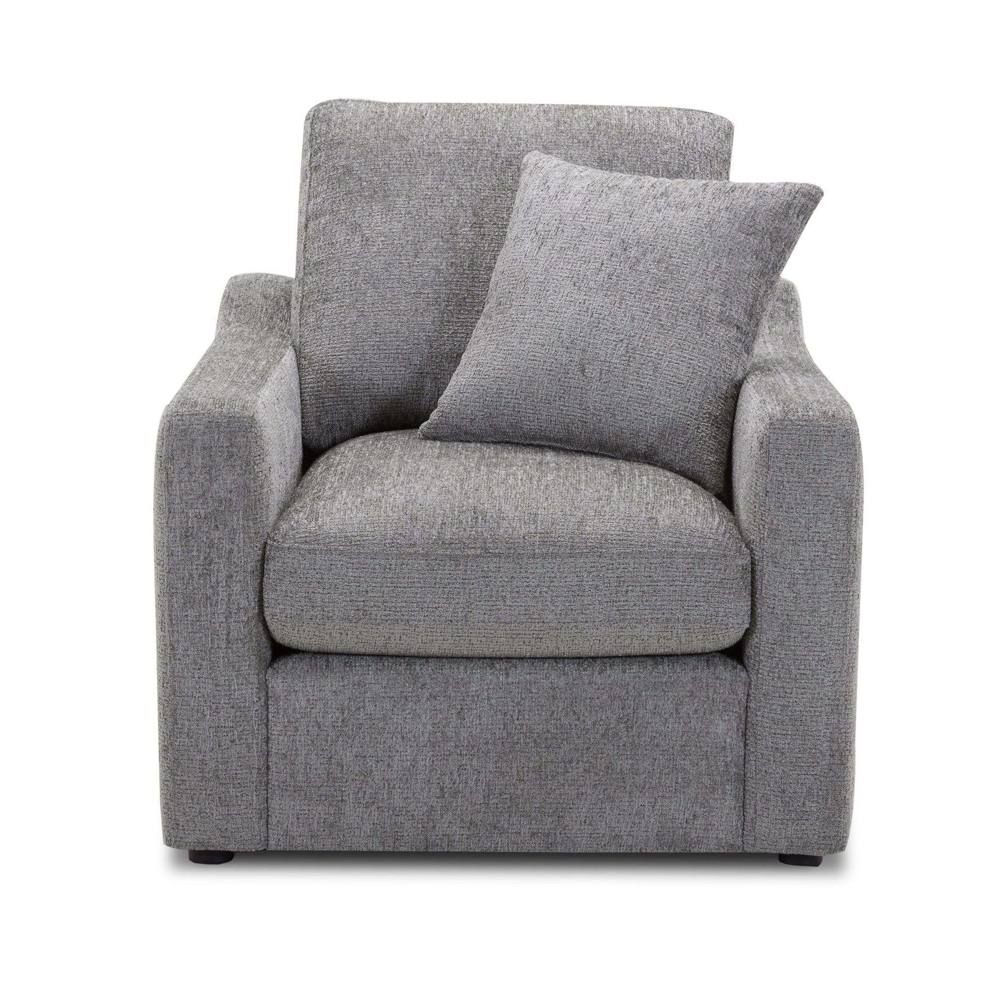 Surrender Sectional Collection, Grey Finish