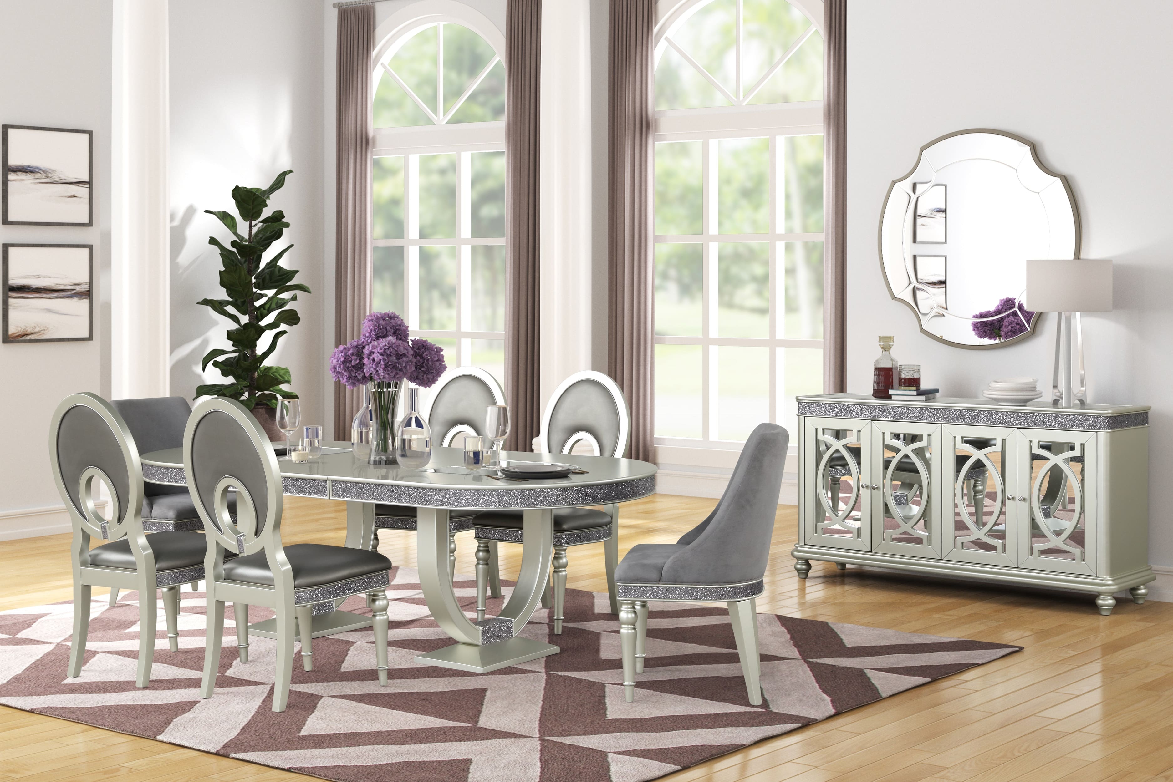 Scarlett Dining Room Collection, 98" W