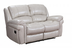 Milton Cream Reclining Loveseat, 64" W