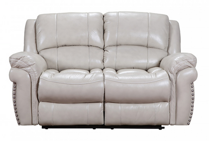 Milton Cream Reclining Loveseat