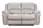 Milton Cream Reclining Loveseat, 64" W