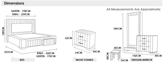 Pleven Storage Bedroom Collection