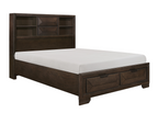 Pilot Bed, Brown Finish