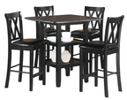 Norman 5 Pc. Counter Height Dining Set, 39" W