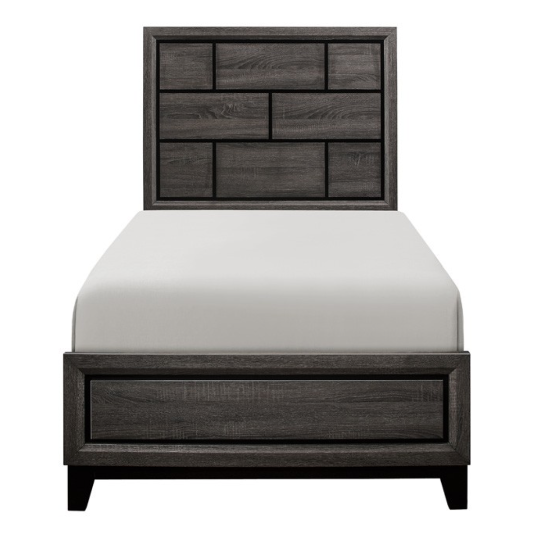Davi Grey Bedroom Collection, 58" W