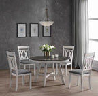 Suzan 5 Pc. Round Dining Set, 18" W
