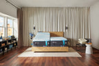 LuxeBreeze Medium Hybrid Mattress, Hybrid