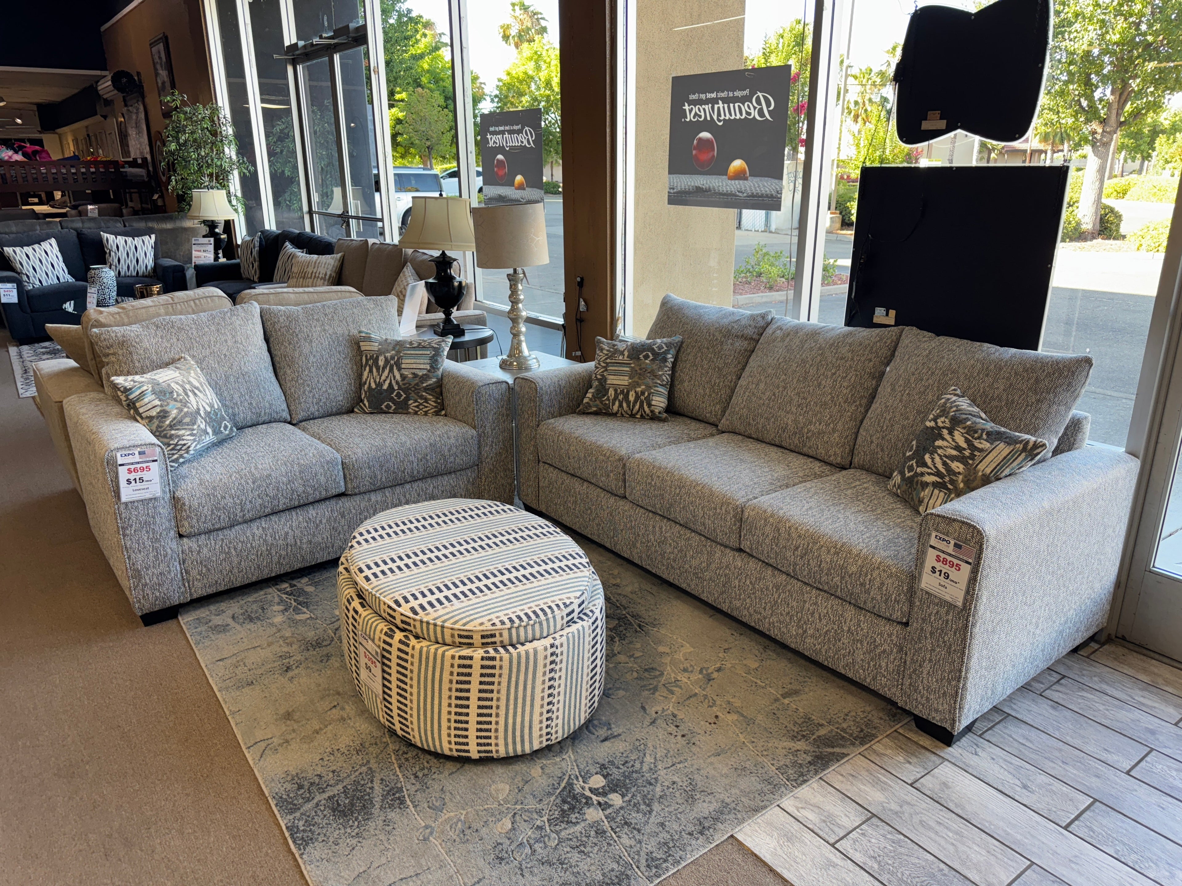 Tracy Living Room Collection, 83" W