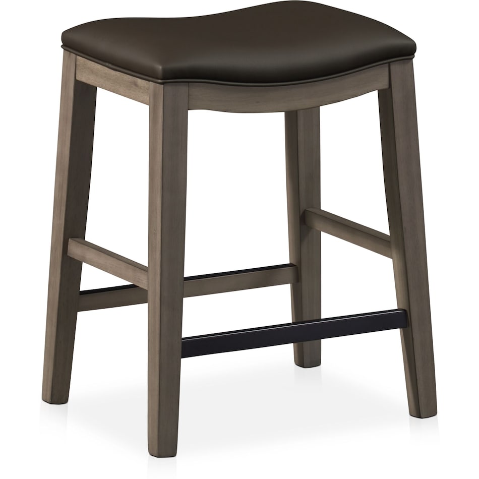 Vacaville Counter Height Backless Stool (Set of 2), 20" W