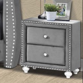 Warrior Nightstand Collection, Blue Finish