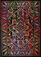 Frieze 0BR87A, Burgundy Finish