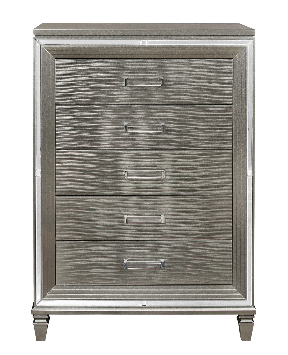 Tamsin Silver Grey Storage Bedroom Collection, 63" W