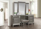 Tamsin Silver Grey Storage Bedroom Collection, 63" W