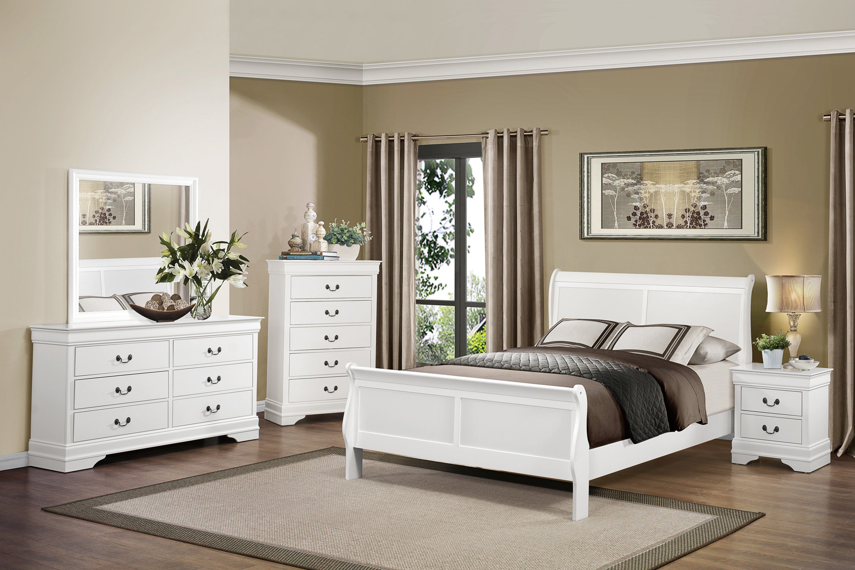 Mayville Bedroom Collection, 58.5" W