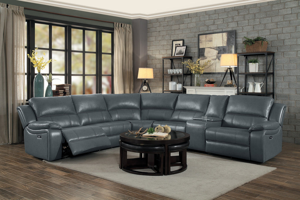 Falun Power Reclining Sectional Collection, 39" W
